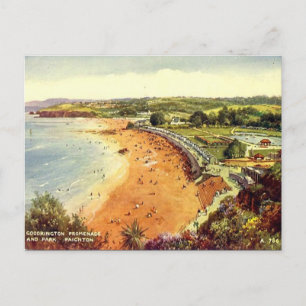 Old Postcard - Goodrington, Paignton, Devon