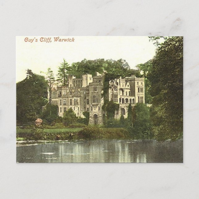 Old Postcard - Guy's Cliff, Warwick (Front)