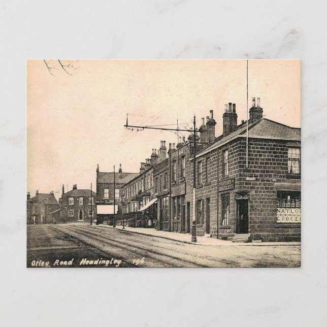 Old Postcard - Headingley, Leeds (Front)