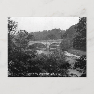 Old Postcard - Higher Hodder, Lancashire