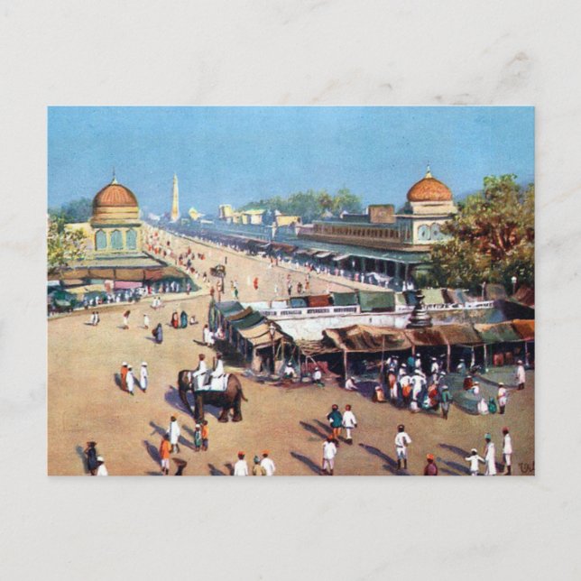 Old Postcard - Jeypore, India (Front)