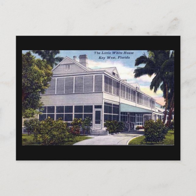 Old Postcard - Key West, Florida (Front)