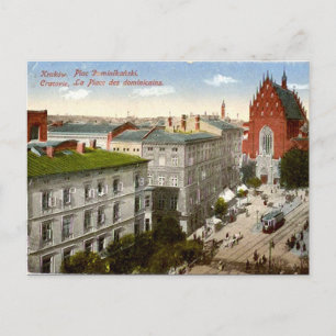 Old Postcard - Krakow, Poland