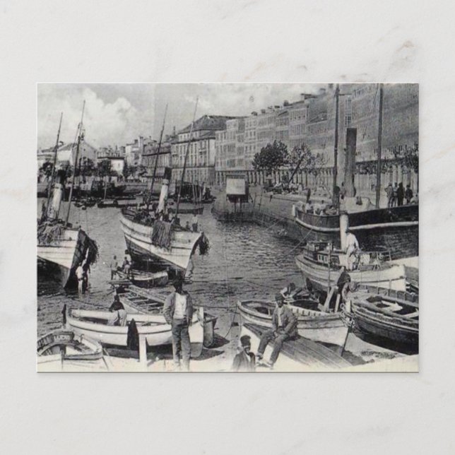 Old Postcard - La Coruna, Spain (Front)