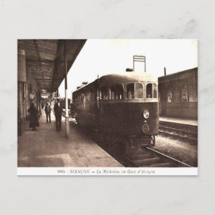 Old Postcard - La Micheline