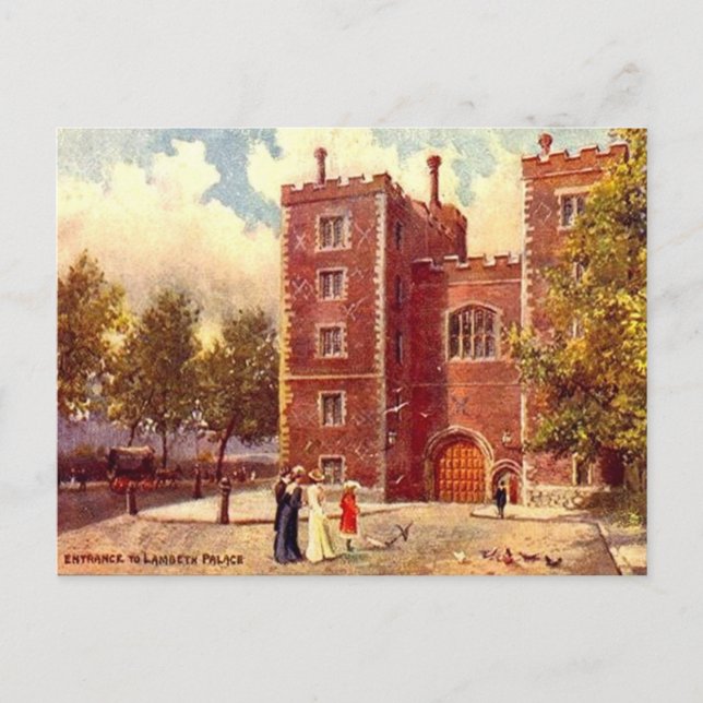 Old Postcard - Lambeth Palace, London (Front)