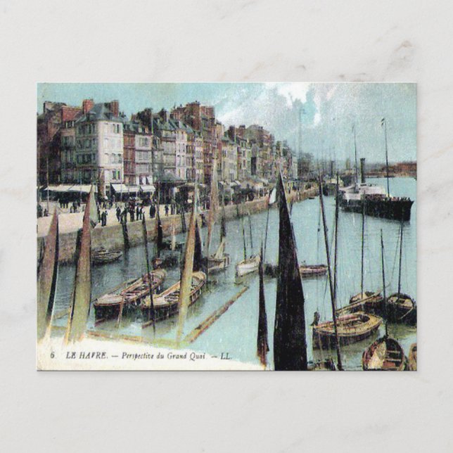 Old Postcard - Le Havre, Seine Maritime, France (Front)