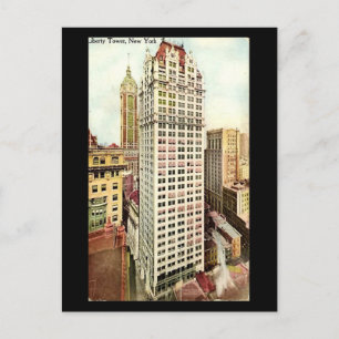 Old Postcard - Liberty Tower, New York City