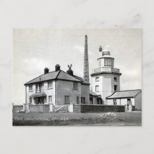 Old Postcard - Lighthouse, Cromer