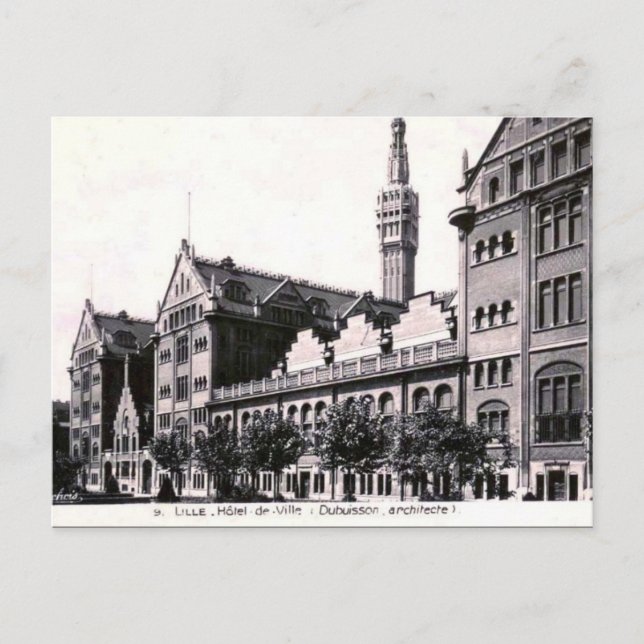 Old Postcard - Lille, France (Front)