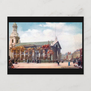 Old Postcard - London, Greenwich Parish Church