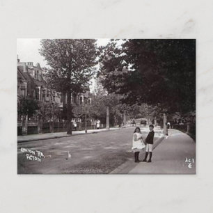 Old Postcard - Lynton Rd, Acton, London