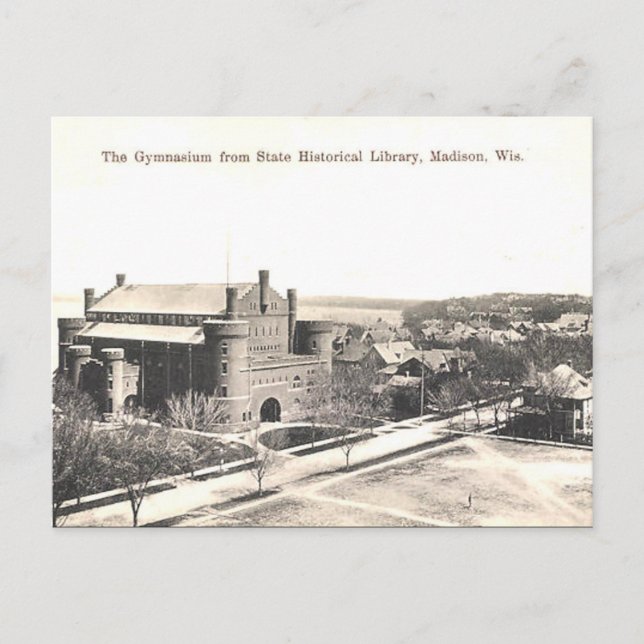 Old Postcard - Madison, Wisconsin, USA (Front)