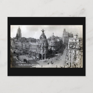 Old Postcard - Madrid