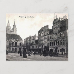 Old Postcard - Magdeburg, Germany