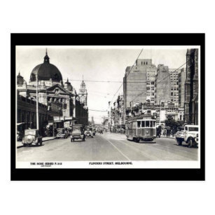 Old Postcard - Melbourne, Australia