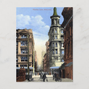 Old Postcard - Melbourne, Australia