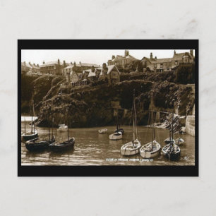 Old Postcard - Newquay, Cornwall