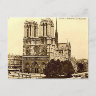 Old Postcard - Notre Dame, Paris