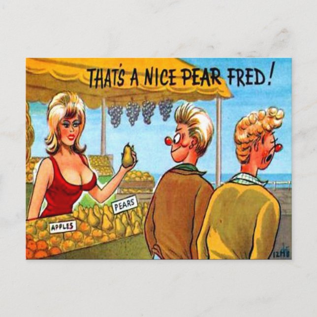 Old Postcard - Old Comic Postcard (Front)