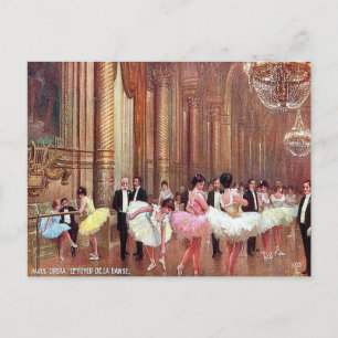Old Postcard - Paris Opera