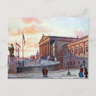 Old Postcard - Parlament, Wien