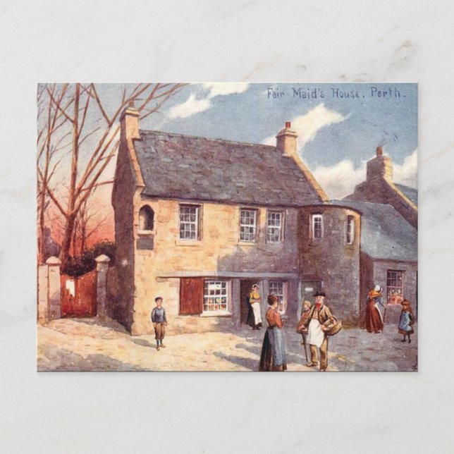 Old Postcard - Perth, Scotland (Front)