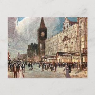 Old Postcard - Perth, Western Australia