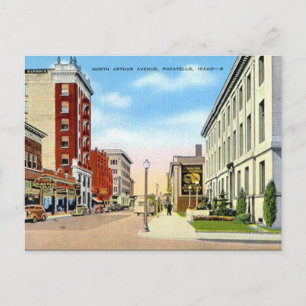 Old Postcard - Pocatello, Idaho, USA