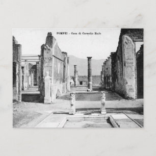 Old Postcard - Pompei, Casa di Cornelio Rufo