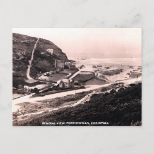 Old Postcard - Porthtowan, Cornwall
