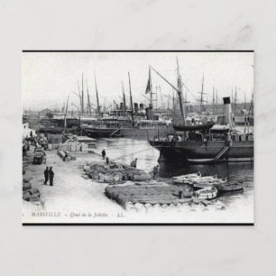 Old Postcard - Quai de la Joliette, Marseille