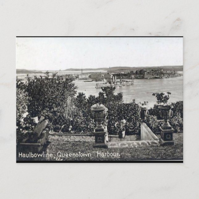 Old Postcard - Queenstown, Co Cork (Front)