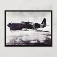 Old Postcard - RAF Fairey Firefly