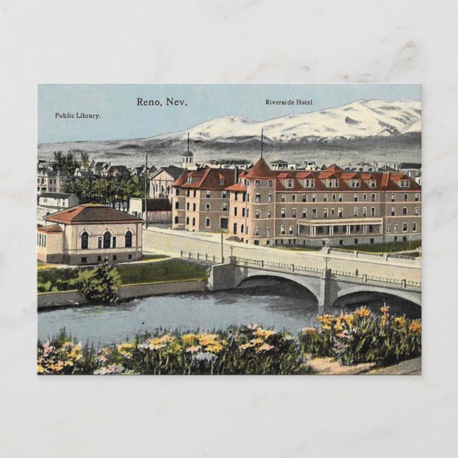 Old Postcard - Reno, Nevada. USA (Front)