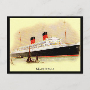 Old Postcard - RMS Mauretania