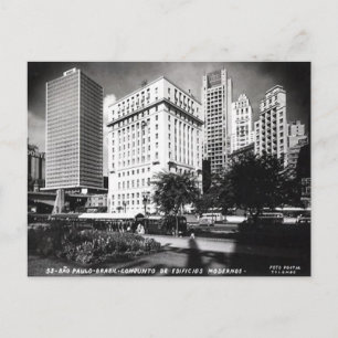 Old Postcard - São Paulo, Brazil