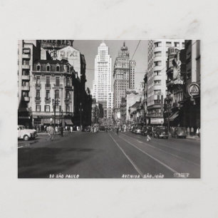 Old Postcard - São Paulo, Brazil