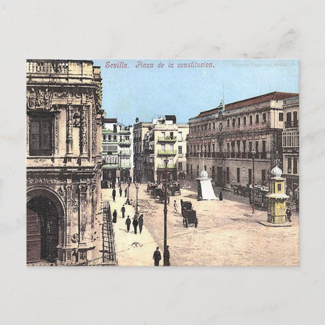 Old Postcard - Seville. Spain (Front)