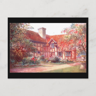 Old Postcard - Shakespeare's Birthplace Gardens