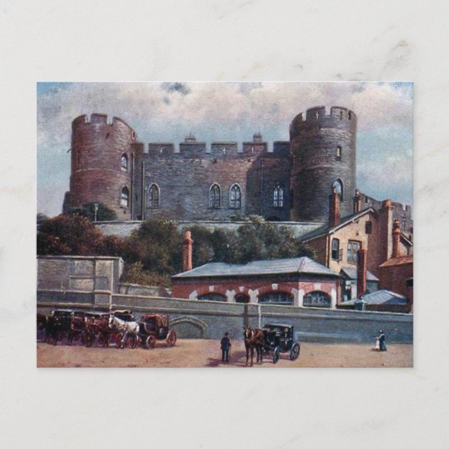 Old Postcard - Shrewsbury Castle (Front)