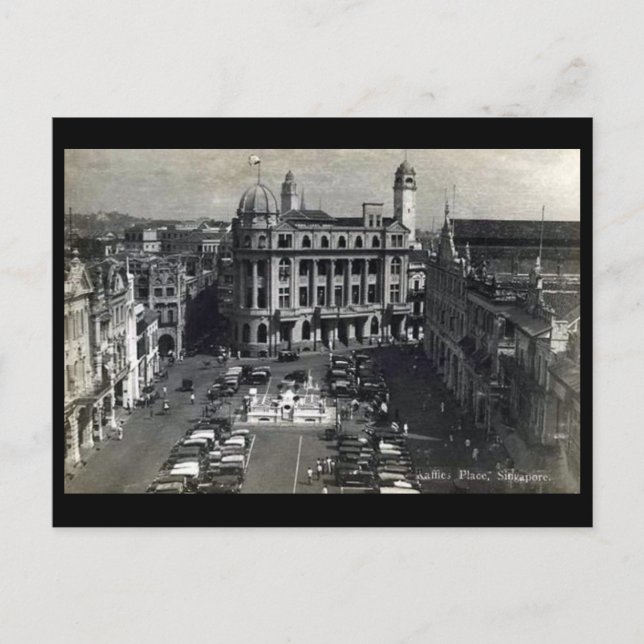 Old Postcard - Singapore (Front)