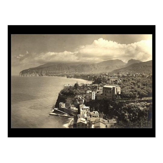 Old Postcard - Sorrento, Italy, in 1927