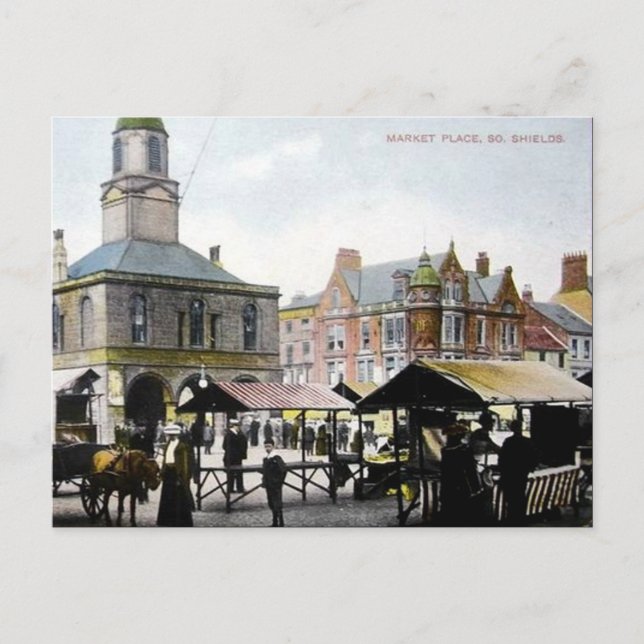 Old Postcard - South Shields, Tyne and Wear (Front)