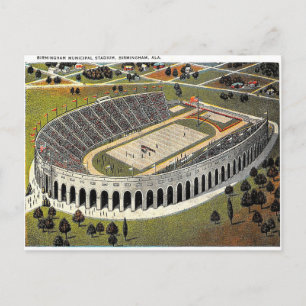 Old Postcard - Stadium, Birmingham, Alabama