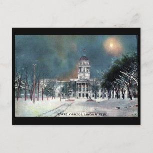 Old Postcard - State Capitol, Lincoln, Nebraska