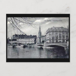 Old Postcard - Stockholm, Sweden