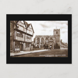 Old Postcard, Stratford-upon-Avon Postcard