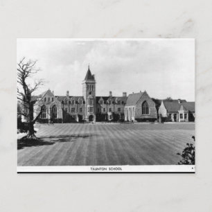 Old Postcard - Taunton School, Somerset