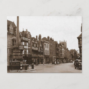 Old Postcard - Tewkesbury, Gloucestershire
